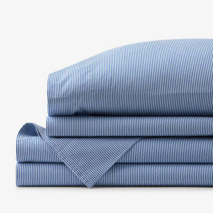 Company Organic Cotton™ Grayson Stripe Percale Sheet Set