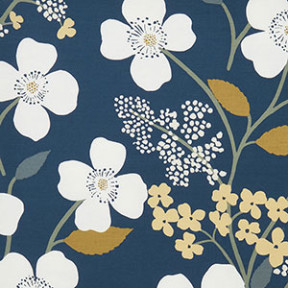 Floral Navy