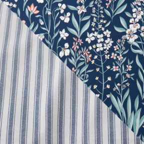 Mini Floral Navy