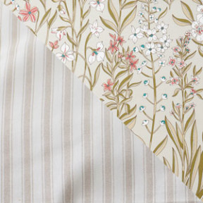 Mini Floral Taupe