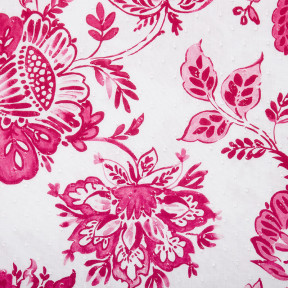 Watercolor Floral Deep Pink