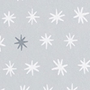 Ditsy Star Gray