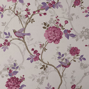 Traditional Bird Purple