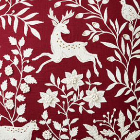 Holiday Deer Red