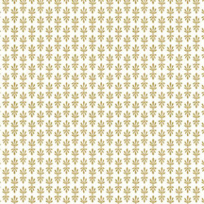 White & Metallic Gold
