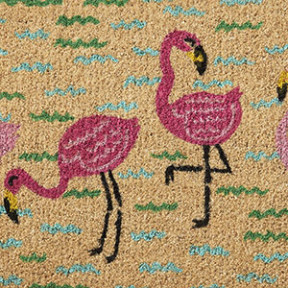 Dashing Flamingos