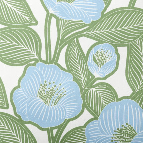 Primrose Floral Green