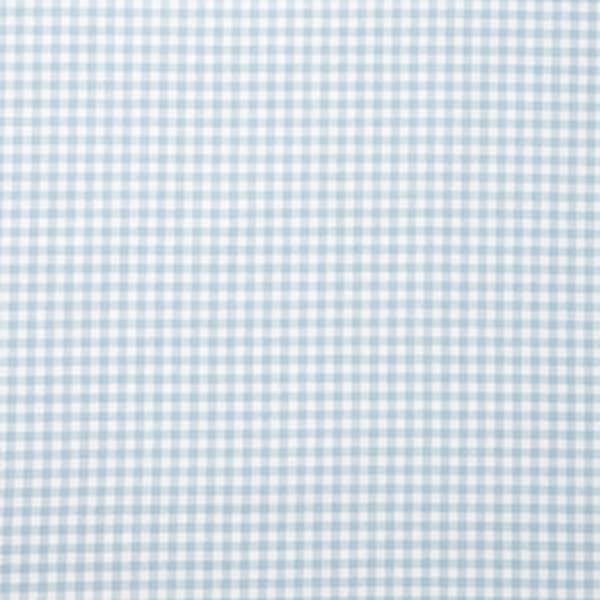 Ditsy Gingham Classic Cool Organic Cotton Percale Sham - Blue, Toddler,Ditsy Gingham Blue