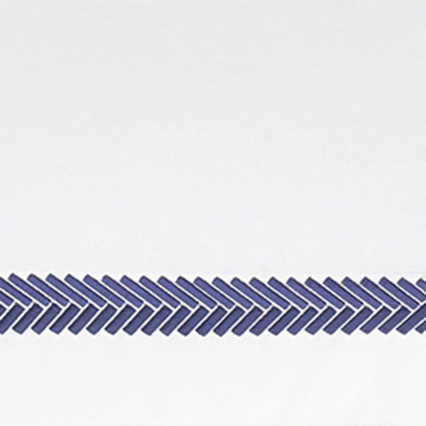 Hewett Luxe Smooth Egyptian Cotton Sateen Bed Sheet Set - Blue, Cal King,Blue