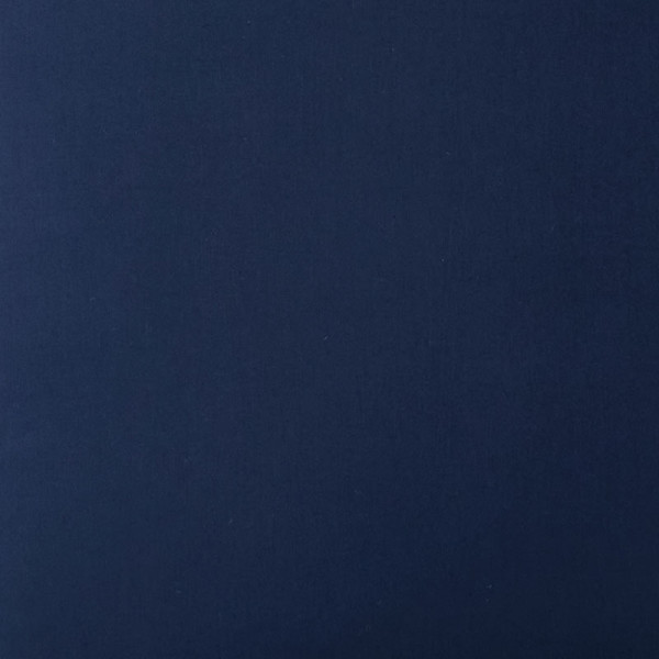 Solid Border Classic Cool Cotton Percale Duvet Cover - Navy, Twin/Twin XL,Navy