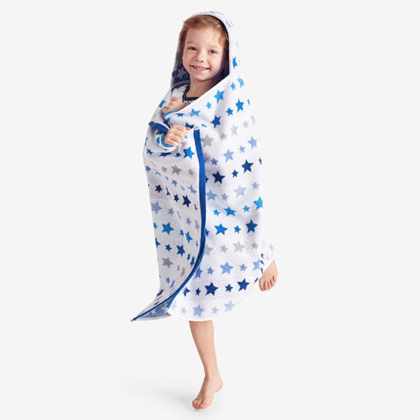 Star Cotton Hooded Towel,