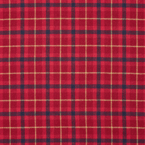 Family Flannel Women's Classic Pajama Set,Red Plaid