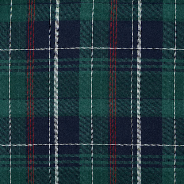 Family Flannel Women's Button-Down Pajama Set - Pine Plaid, M,Pine Plaid
