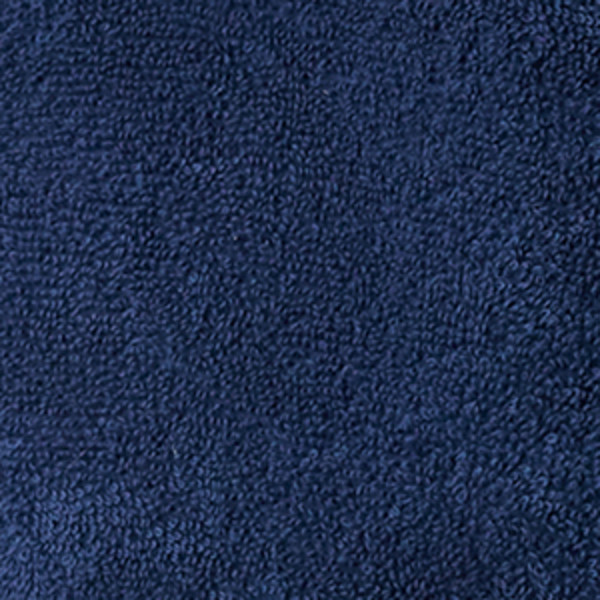 Turkish Cotton Men's Long Robe,Navy