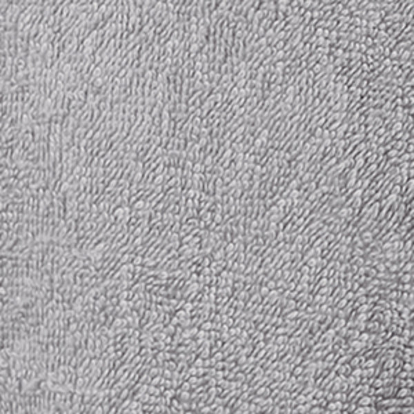 Turkish Cotton Men's Long Robe,Silver