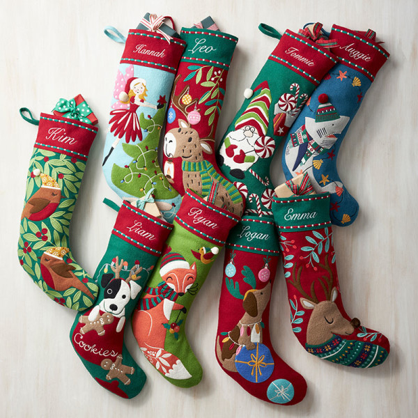 Holiday Felt Stocking,