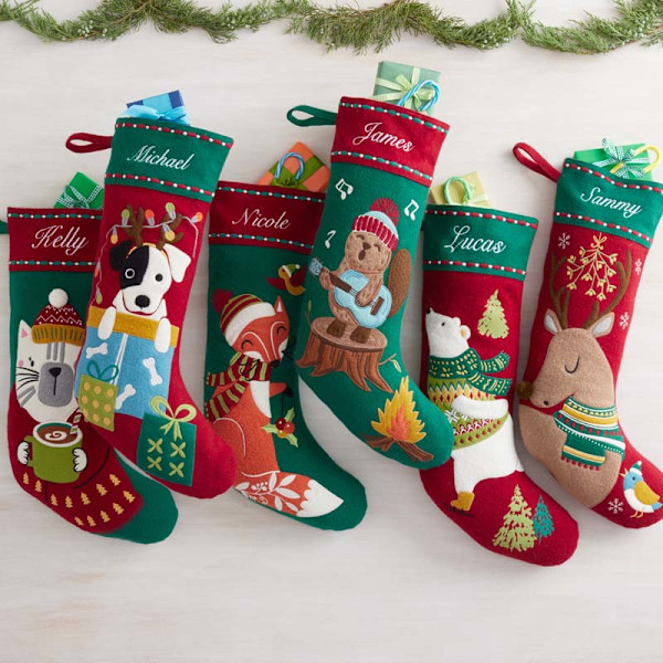 Holiday Felt Stocking,