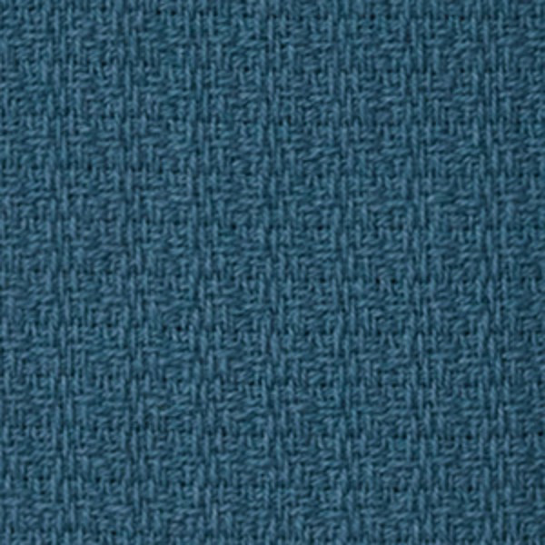Cotton Weave Blanket - Teal, Twin,Teal