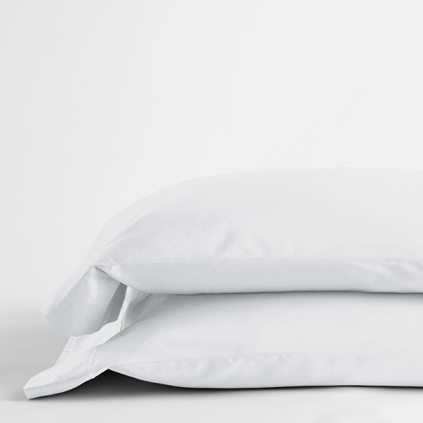 Classic Smooth Cotton Sateen Pillowcase Set,