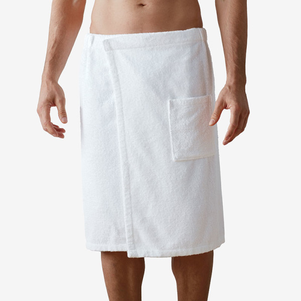 Personalized men's bath wrap 2025