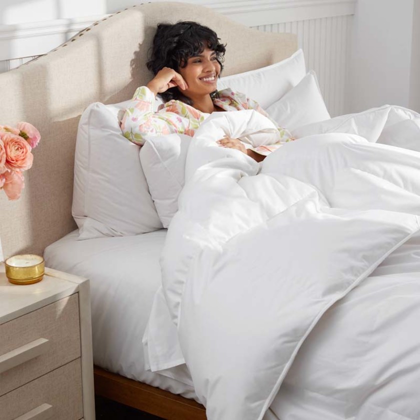 Premium LoftAIRE Ultra™ Alberta Down Alternative Light Warmth Comforter - White, Twin/Twin XL,White