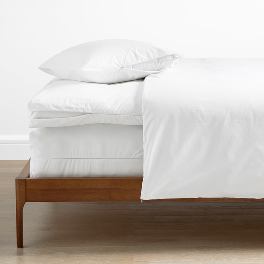 Featherbed Protector,White