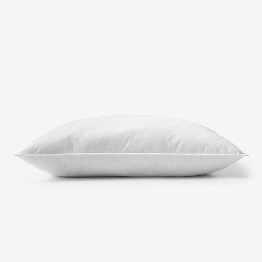 8-Piece Percale & Loftaire™ Down Alternative Bedding Bundle  - Full, Soft, White,White
