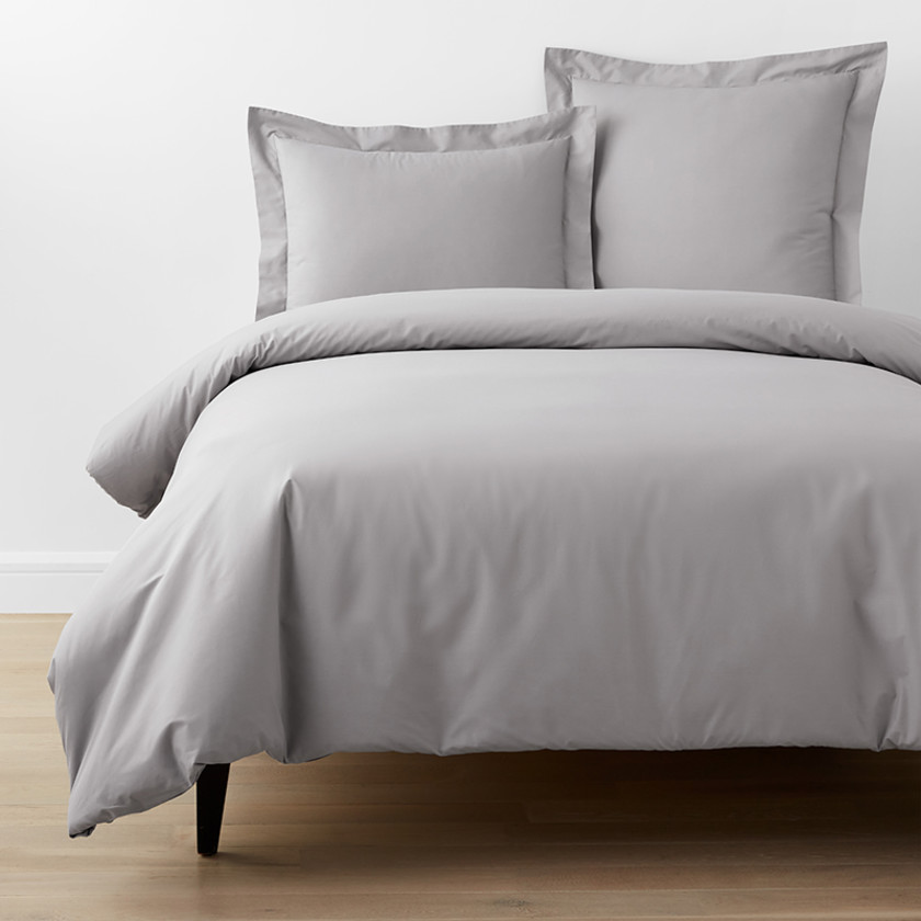 Classic Cool Organic Cotton Percale Solid Duvet Cover