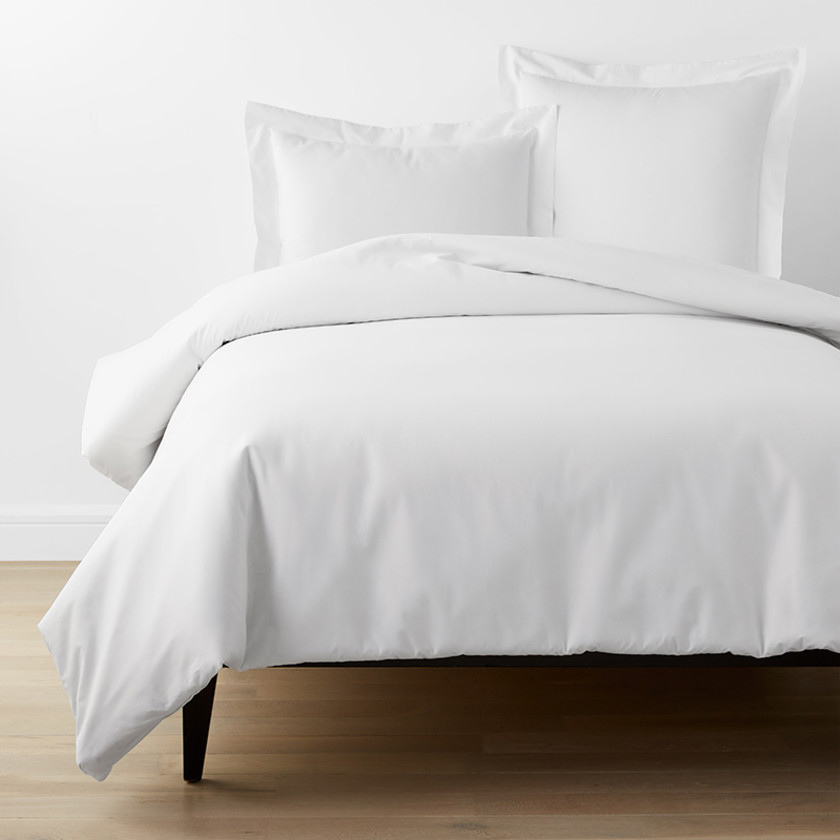 Classic Cool Organic Cotton Percale Bed Duvet Cover