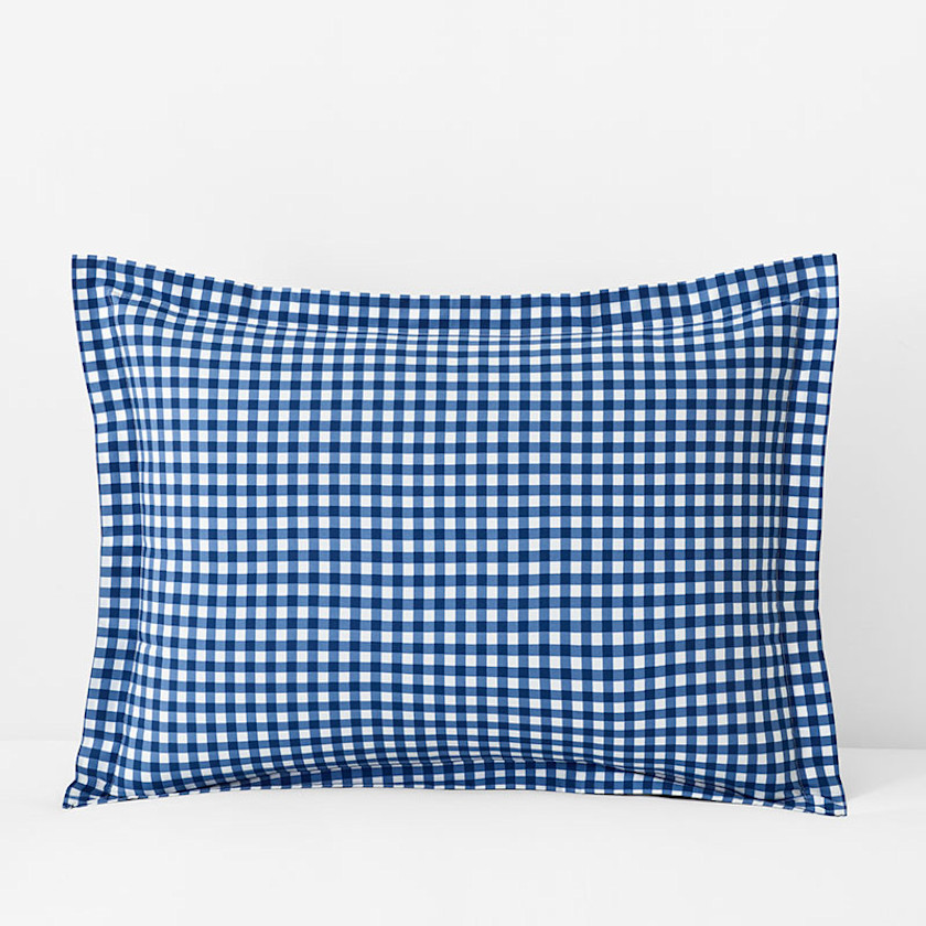 Gingham Classic Cool Organic Cotton Percale Sham