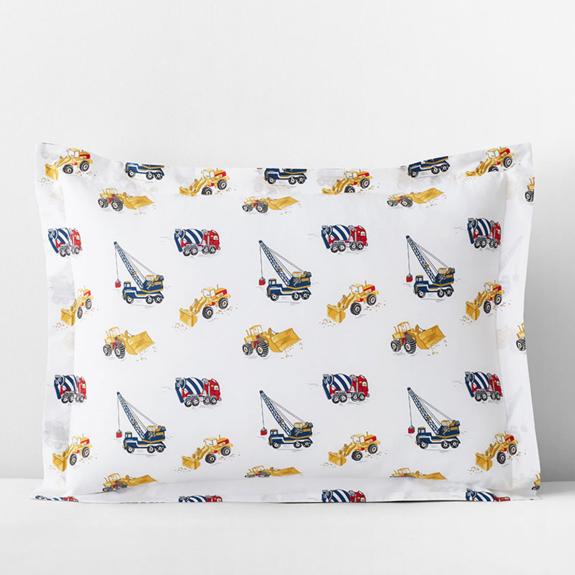 Builder's Site Classic Cool Organic Cotton Percale Sham