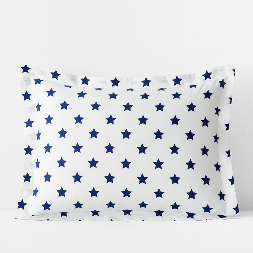 Stars Classic Cool Organic Cotton Percale Sham