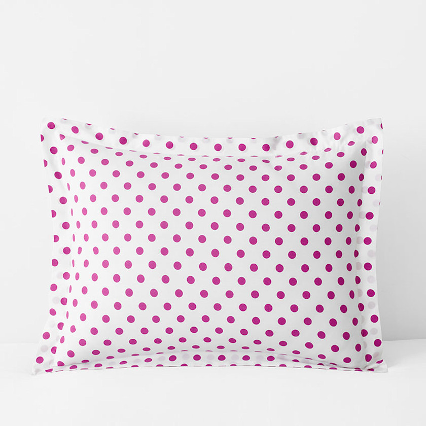 Dot Classic Cool Organic Cotton Percale Sham