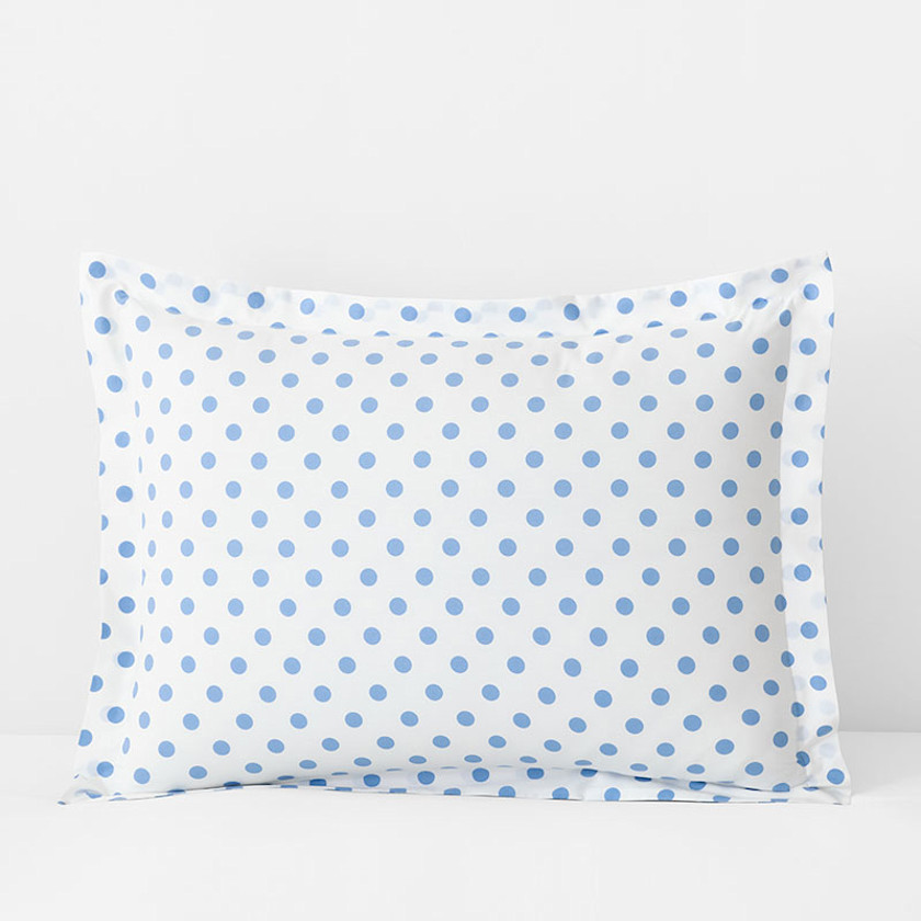 Dot Classic Cool Organic Cotton Percale Sham