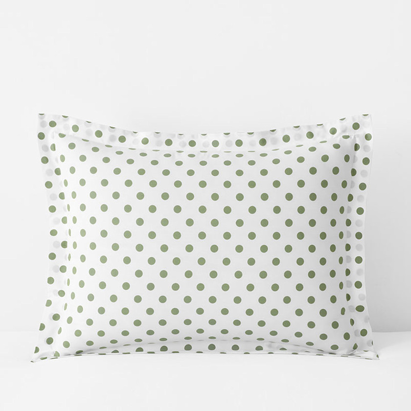 Dot Classic Cool Organic Cotton Percale Sham