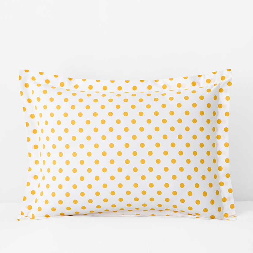 Dot Classic Cool Organic Cotton Percale Sham