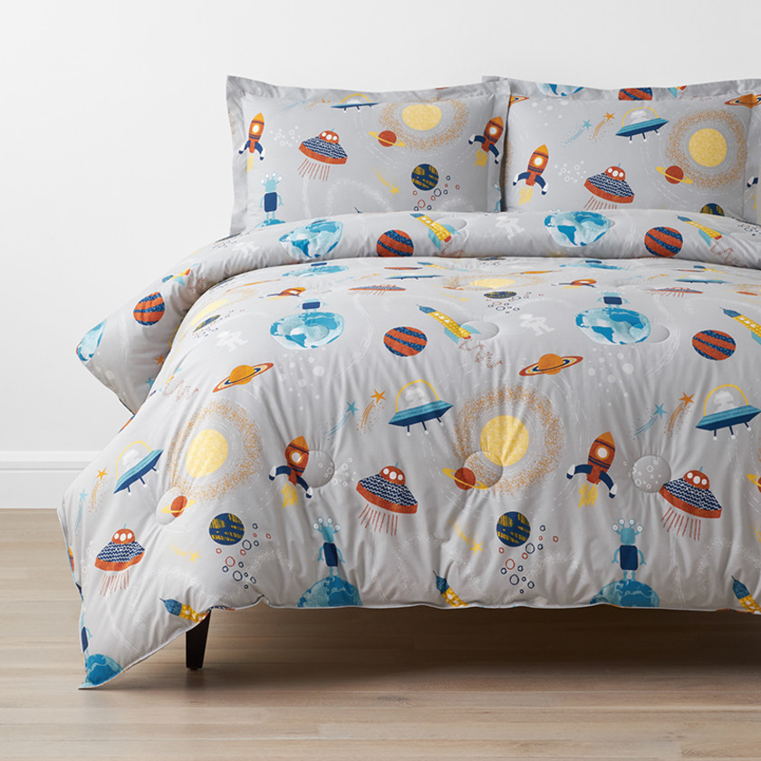 Kids space comforter best sale