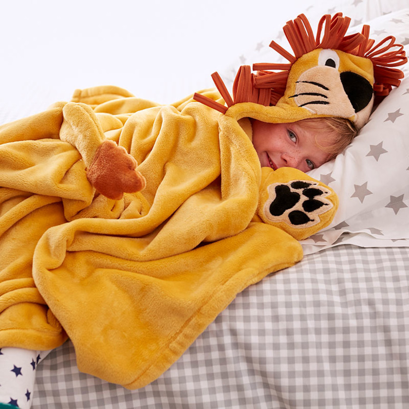 Plush Character Throw - Lion,Lion