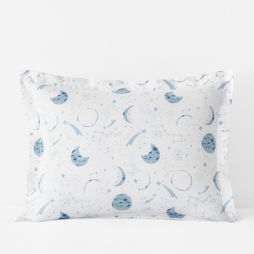 Night Sky Classic Cool Organic Cotton Percale Sham