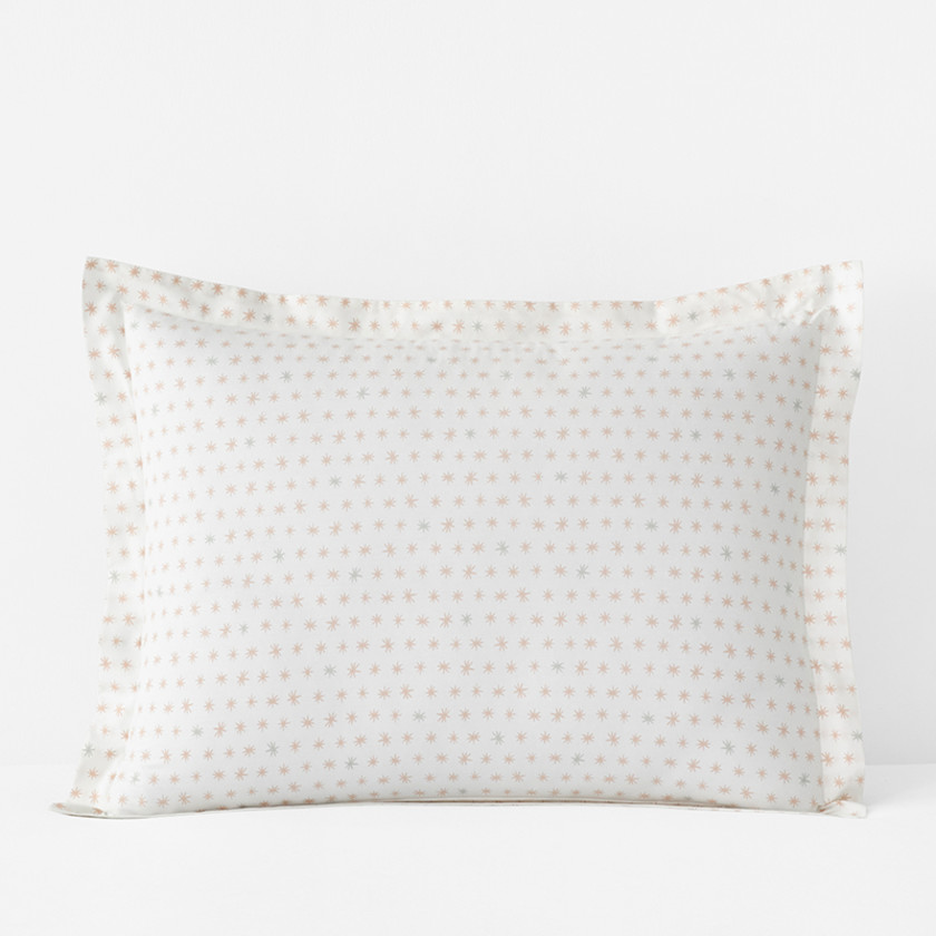 Ditsy Star Classic Cool Organic Cotton Percale Sham