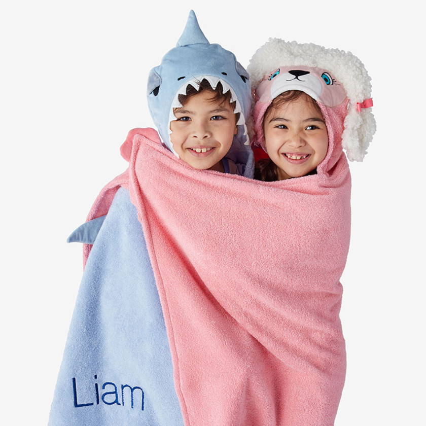 Hooded Towel - Shark,Shark