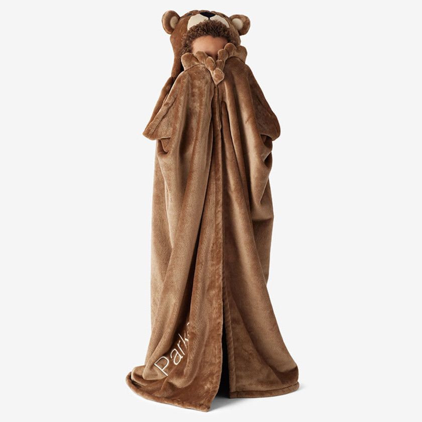 Plush Character Throw - Bear,Bear