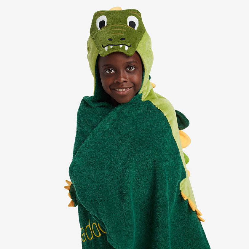 Hooded Towel - Alligator,Alligator