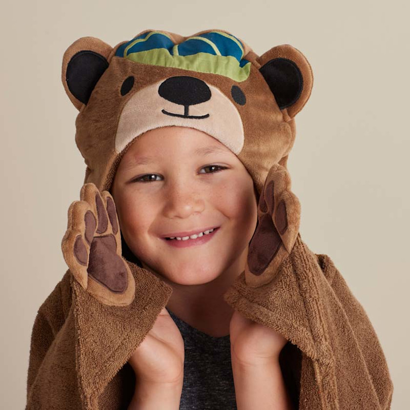 Hooded Towel,Bear Camp