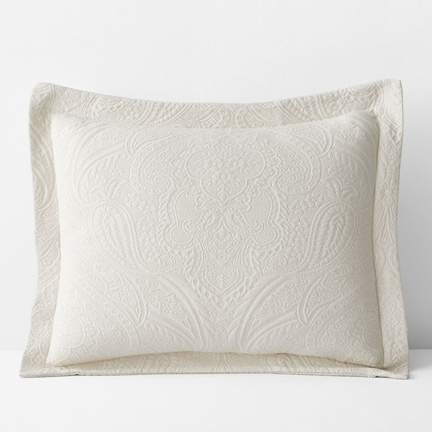 Hillcrest Cotton Matelassé Sham