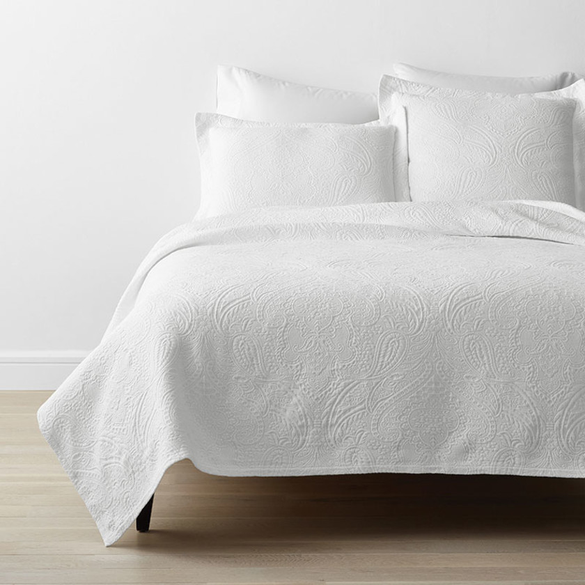 Hillcrest Cotton Matelassé Coverlet