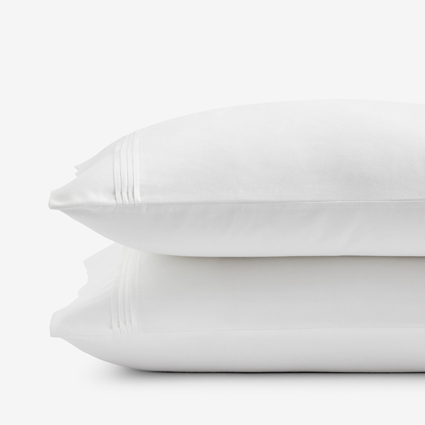 Premium Smooth Egyptian Cotton Sateen Pillowcase Set