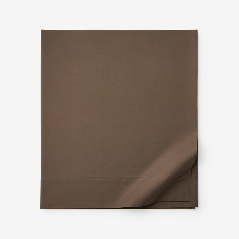 Classic Cool Cotton Percale Flat Bed Sheet