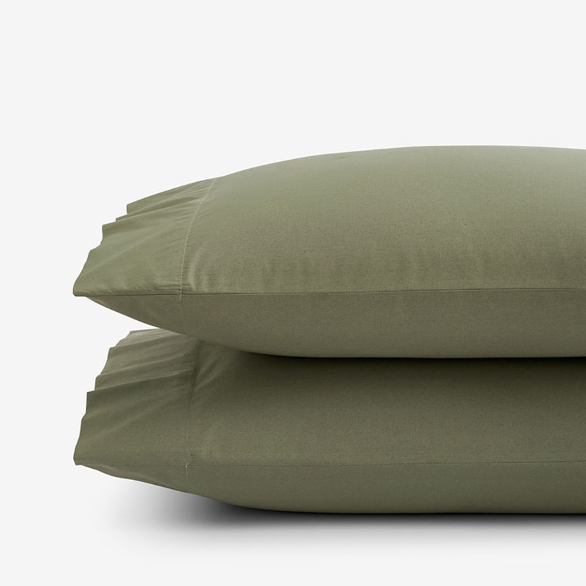Classic Cool Cotton Percale Pillowcase Set