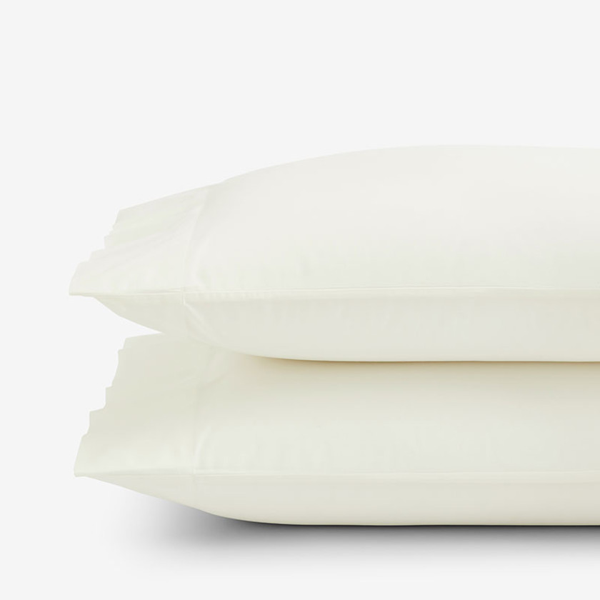 Classic Cool Cotton Percale Pillowcase Set